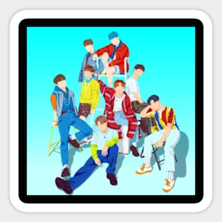 ATEEZ Kpop Boyband Sticker